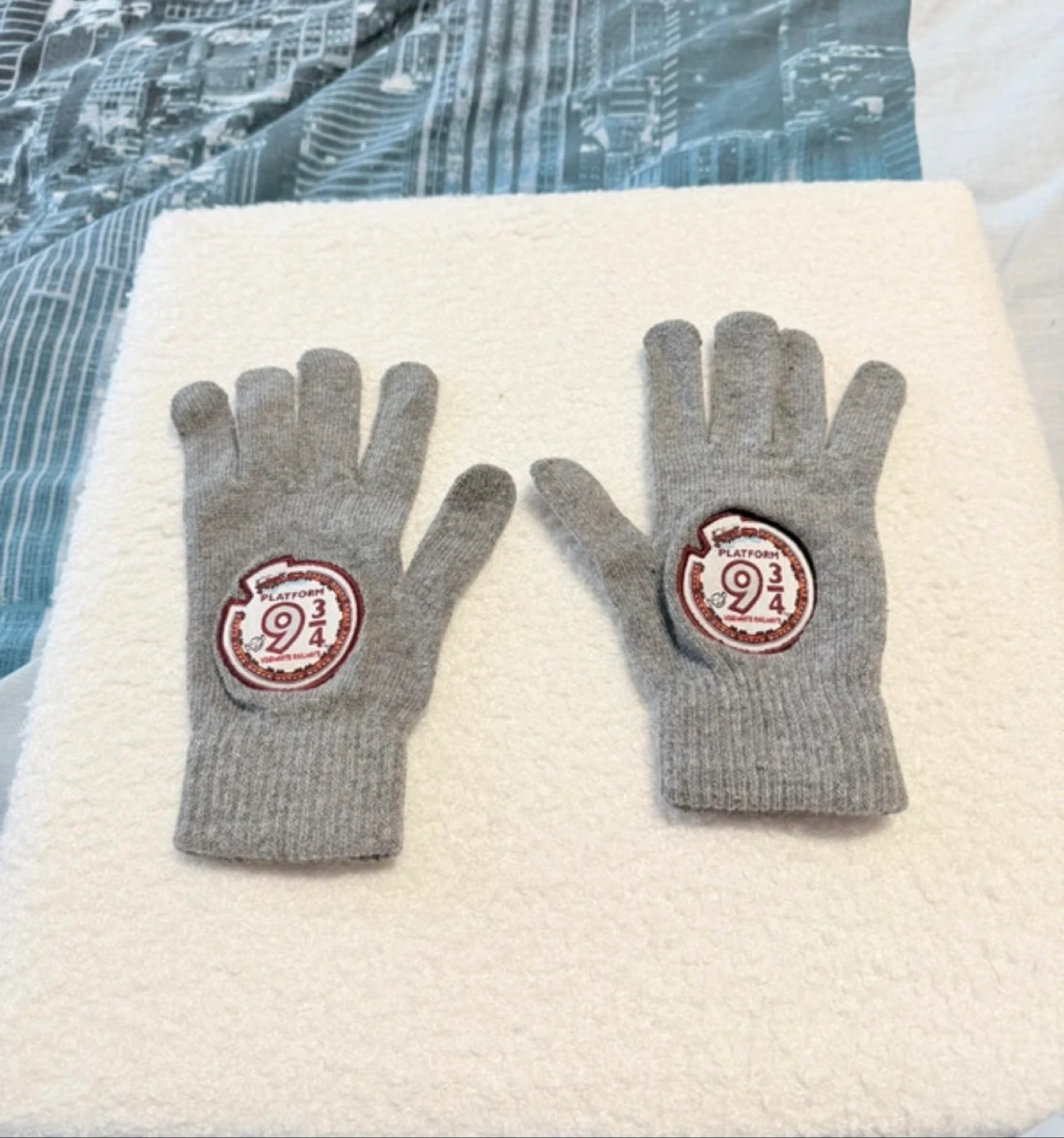 Gants Harry Potter gris